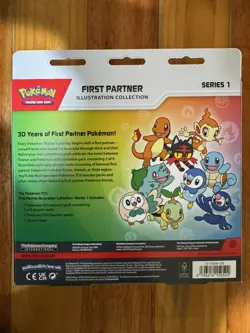 Pokemon TCG: First Partner Illustration Collection Series 1 New Sealed - Image 2