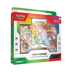 Pokemon First Partner Illustration Collection Series 1 PREORDER SEALED - Image 1