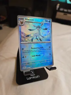 Glaceon 025/131 Sv: Prismatic Evolutions Holo 2025 Pokemon Holographic Trading - Image 2