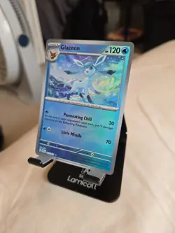 Glaceon 025/131 Sv: Prismatic Evolutions Holo 2025 Pokemon Holographic Trading - Image 3