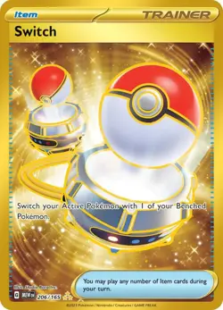 Switch 206/165 151 MEW Hyper Rare mint 206 Pokemon - Image 1