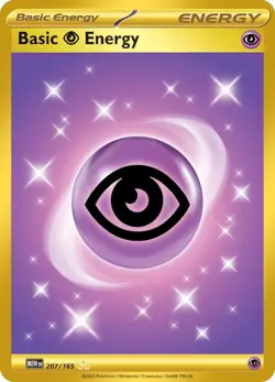 Basic Psychic Energy 207/165 151 MEW Hyper Rare mint 207 Pokemon - Image 1