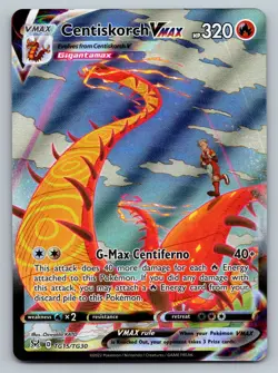 Pokemon Trading Card Game TCG Lost Origin Centiskorch Vmax TG15/TG30 - Image 1