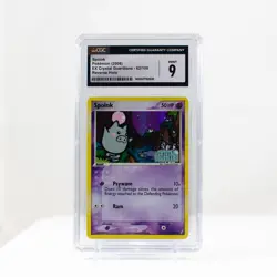 Pokemon Spoink Reverse Holo #62 EX Crystal Guardians 2006 CGC 9 MINT - Image 1