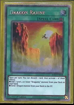 Dragon Ravine - RA03-EN248 - Platinum Secret Rare - 1st Edition - Yugioh - Image 1