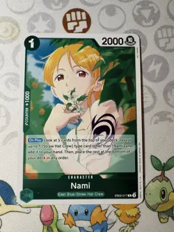 One Piece CCG Nami Extra Booster Anime 25th Collection EB02-017 - Image 1