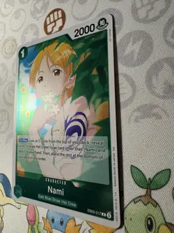 One Piece CCG Nami Extra Booster Anime 25th Collection EB02-017 - Image 2