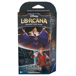 NEW! Ravensburger Disney Lorcana TCG Set-2 Rise of the Floodborn Amber & Sapphir - Image 1