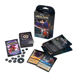 NEW! Ravensburger Disney Lorcana TCG Set-2 Rise of the Floodborn Amber & Sapphir - Image 2
