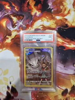 Steelix 247/236 Full Art Secret Rare Card, PSA 9 Mint, Cosmic Eclipse - Image 1