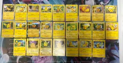 25 Different Pikachu Pokemon TCG Card Lot - Base Set WOTC XY + More - Image 1