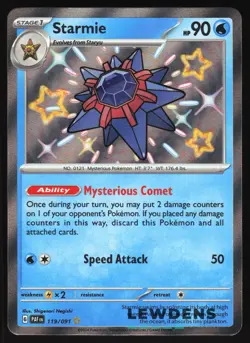 Starmie - 119/091 - Baby Shiny - Paldean Fates - Pokemon Card - Image 1