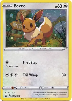 Eevee Promo SWSH: Sword & Shield Promo Cards SWSH095 NM - Image 1