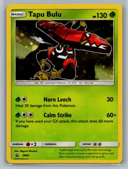 Tapu Bulu SM Promos #SM61 Promo,Holo Pokemon Card - Image 1