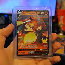 The Pokemon Company Lance's Charizard V SWSH133 Promo Holo English Card - Image 1