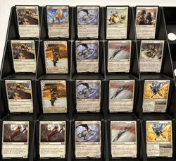 MTG Cat Tribal (Mono White Equipment Aggro) 40-Card Deck Pack | Just Add Lands - Image 1