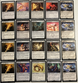 MTG Cat Tribal (Mono White Equipment Aggro) 40-Card Deck Pack | Just Add Lands - Image 4