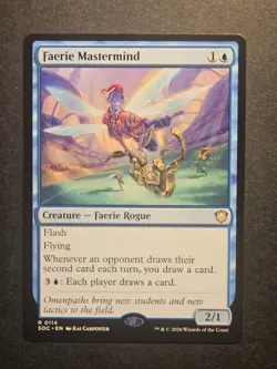 Faerie Mastermind R Commander: Secrets of Strixhaven 0114 NM - Image 1