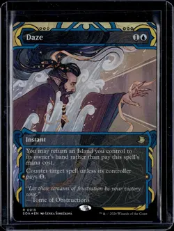 Daze - 15 - Foil - SOA - NM - MTG Magic the Gathering - Image 1