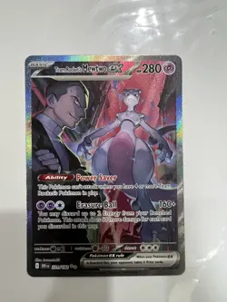 2025 Pokemon TCG: Destined Rivals - Team Rocket's Mewtwo ex SIR #231/182 - Image 1