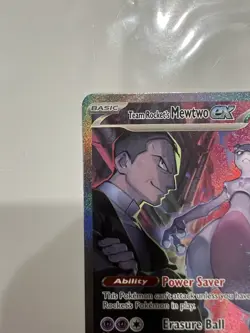 2025 Pokemon TCG: Destined Rivals - Team Rocket's Mewtwo ex SIR #231/182 - Image 2
