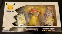 Pokemon TCG 25th Celebrations Pikachu VMAX Premium Figure Collection New Sealed - Image 1