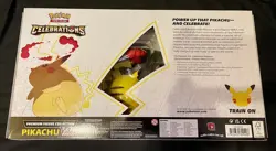Pokemon TCG 25th Celebrations Pikachu VMAX Premium Figure Collection New Sealed - Image 2