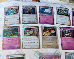 LOT Vintage Pokemon Cards Japanese ALL Holo Cards Mewtwo EX MINT 081/182 RARES - Image 2