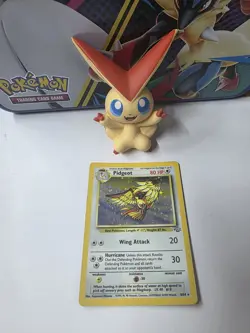 Pokemon TCG Jungle Pidgeot 8/64 Holo Rare 1999 WOTC Vintage LP - Image 1
