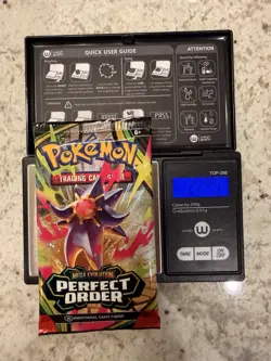 VERY HEAVY!! (22.45g) Pokemon Perfect Order – Factory Sealed Booster Pack! - Image 1