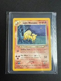Light Ninetales 50/105 Uncommon Neo Destiny Pokemon Near Mint - Image 3