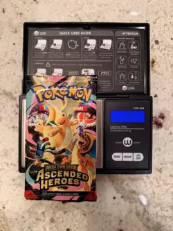 VERY HEAVY!! (22.53g) Pokemon Ascended Heroes– Factory Sealed Booster Pack! - Image 1