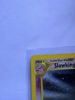 Pokemon TCG Slowking Neo Genesis 14/111 Holo 1st Edition Holo Near Mint NM swirl - Image 3