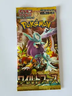Pokemon TCG Wild Force SV5K Japanese Sealed Booster Pack (Scarlet & Violet) - Image 2