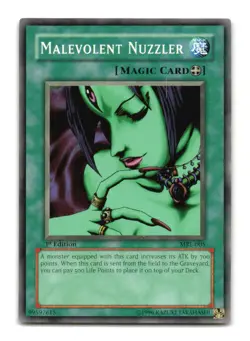 Malevolent Nuzzler - MRL-005 1st Edition - YuGiOh-LP - Image 1