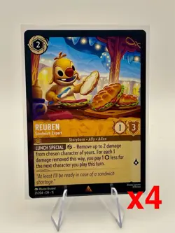 Reuben - Sandwich Expert 21/204 The First Chapter Regular Disney Lorcana TCG - Image 3