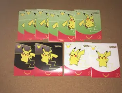 New SEALED Lot of 10 POKEMON CARDS McDonalds Promo 2021 25th Anniversary Packs - Image 1