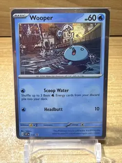 Wooper - Promo SV: Scarlet & Violet Promo Cards 155 NM Holo - Image 1