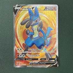 Lucario v SWSH213 Holo Black Star Promo- Pokemon TCG - Image 1
