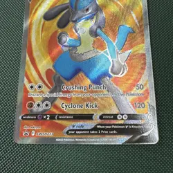 Lucario v SWSH213 Holo Black Star Promo- Pokemon TCG - Image 3