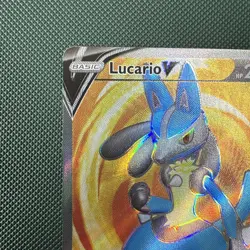 Lucario v SWSH213 Holo Black Star Promo- Pokemon TCG - Image 4