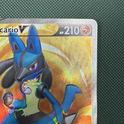 Lucario v SWSH213 Holo Black Star Promo- Pokemon TCG - Image 5