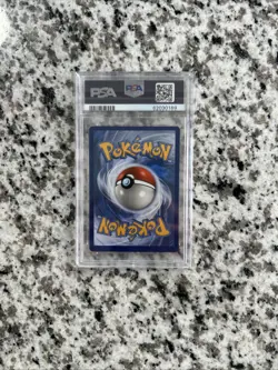 Pokemon TCG Mew Hidden Fates 32/68 Regular Rare Card PSA 9 Mint - Image 2