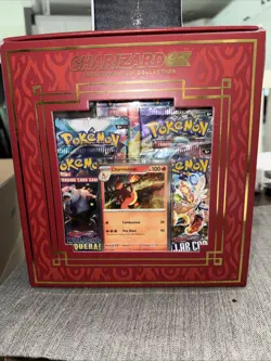 Pokemon Charizard EX Super Premium Collection Box And Mega Evolutions ETB Sealed - Image 5