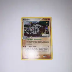 Pokemon Graveler Reverse Holo Stamped 34/92 Legend Maker 70 HP Stage 1 English - Image 2