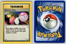 Sabrina's Gaze 125/132 Unlimited Common Gym Heroes Pokemon Lightly Played - Image 3