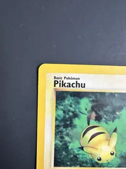 Pikachu #27 Wizards Black Star Promo Bumblebee Pokemon TCG WOTC 2000 LP raw - Image 3
