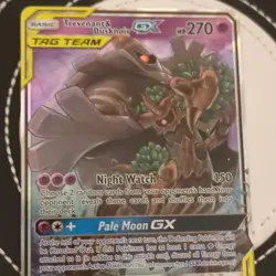 Pokemon TCG Trevenant & Dusknoir GX SM217 Sun & Moon Promo TAG TEAM Holo 270 HP - Image 2