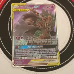 Pokemon TCG Trevenant & Dusknoir GX SM217 Sun & Moon Promo TAG TEAM Holo 270 HP - Image 3