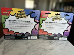 Pokemon TCG Mega Evolutions Ascended Hero’s 2pk blister (2) w/ promo & coin - Image 2